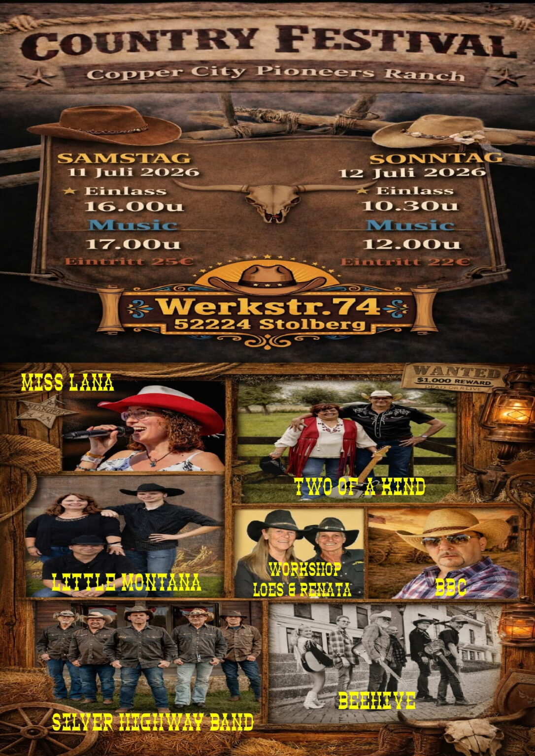 Country Festival - Copper City Pioneers